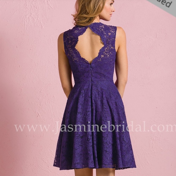 Grape lace fit and flare - Picture 3 of 13